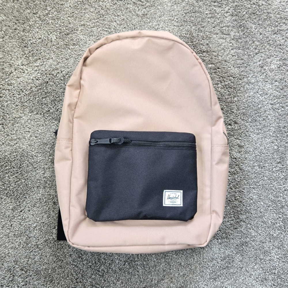 Herschel Supply Company Settlement Backpack - 23L Taupe and Black NEW